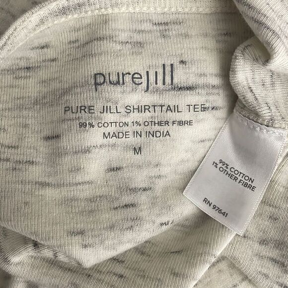 J. Jill Pure Jill Shirttail Tee sz M - Picture 6 of 6